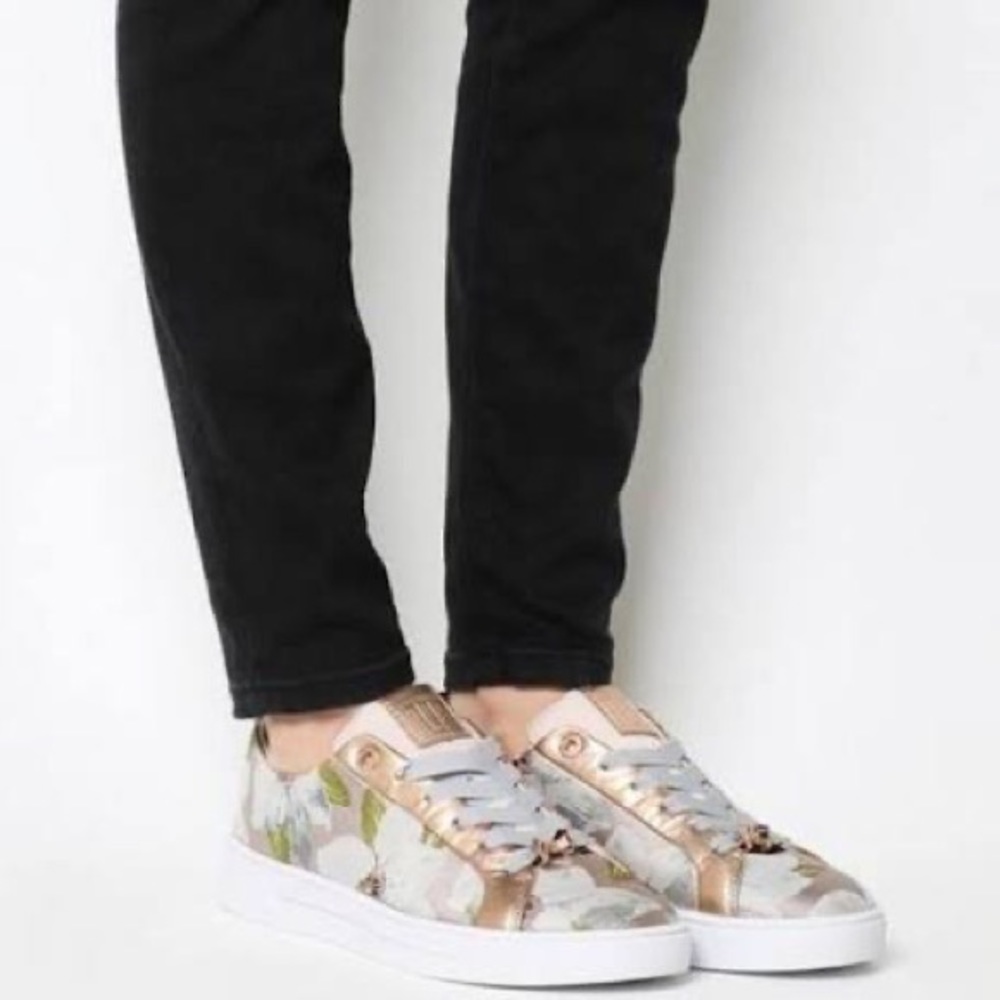 Ted Baker Floral Sneakers